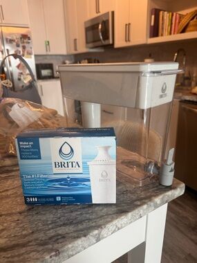 Brita Water Dispenser Pitcher and Replacement Filters